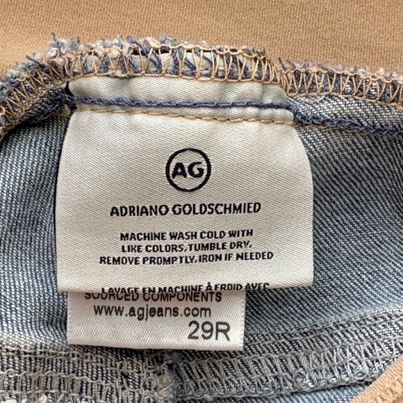 Ag Adriano Goldschmied Maternity Jeans Size 29R - Picture 2 of 15